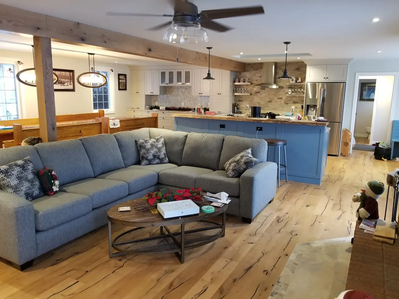 Open concept main floor by MATCON INC.